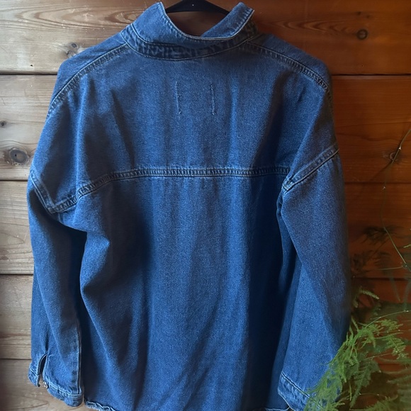 Denim Button-Up Jacket - Picture 3 of 3